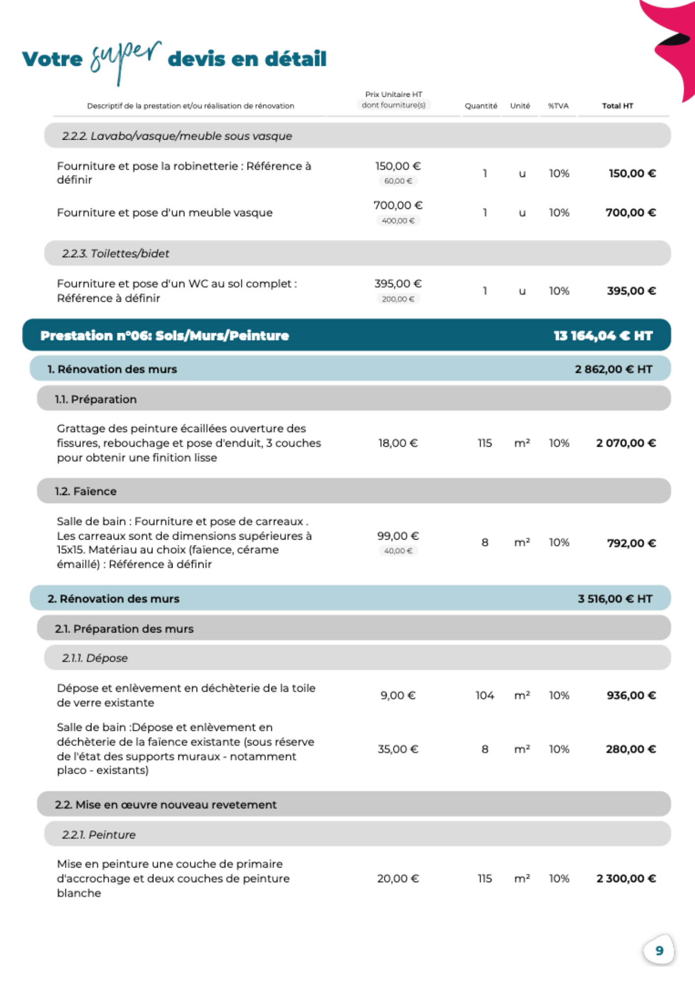 obtenez rapidement un devis en ligne pour la r&eacute;novation de votre appartement. comparez les tarifs, choisissez vos prestations et recevez une estimation personnalis&eacute;e en quelques clics.