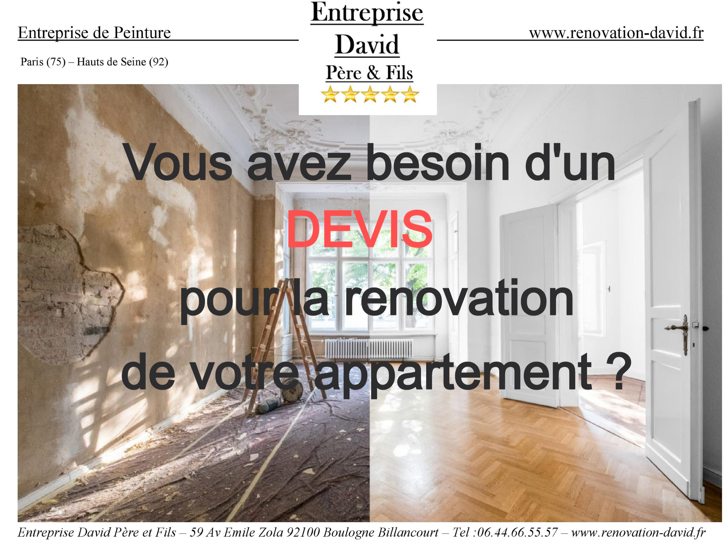 obtenez rapidement un devis personnalisé pour vos travaux de rénovation à levallois. comparez les offres de professionnels qualifiés et réalisez votre projet au meilleur prix.